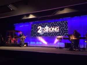 New Song Church 25th Anniversary Celebration Stage