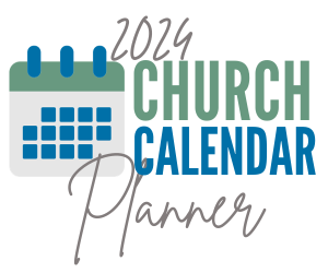 2024 Church Calendar Planner